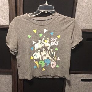dELiA*s Saved By the Bell Cropped T-Shirt